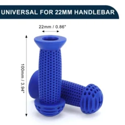 Unique Bargains Child Bike Handlebar Grips Covers 3.94" Blue 1 Pair -Outdoor Sports Series GUEST 9efa4274 bb5d 418b 9c31 09643688d065