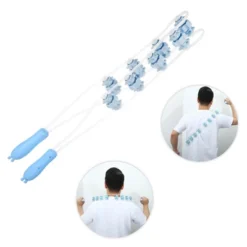 Unique Bargains Multiple Trigger Points Neck Shoulder PP TPE Handheld Back Massager Blue 1 Pcs -Outdoor Sports Series GUEST 9fbdc3ea cbaf 4290 b335 fa37d89e8fbc