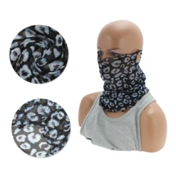 Unique Bargains Leopard Earloop Neck Gaiter 1 Pc -Outdoor Sports Series GUEST a0a0578a 55dc 4200 bfb9 9b3b93a2608b