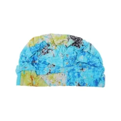 Unique Bargains Polyester Swim Cap 5.91"x9.25" Lake Blue 1 Pc -Outdoor Sports Series GUEST a1c0ac45 8812 44ff a4f3 dd73db588c34