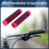Unique Bargains Bike Handlebar Grips Covers 5.12" Purple 1 Pair