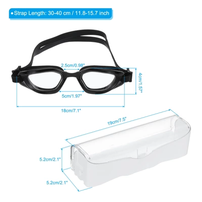 Unique Bargains Pool Sun Ray Resistance Surfing Swim Goggle 1 Unique Bargains Pool Sun Ray Resistance Surfing Swim Goggle