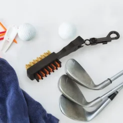 Unique Bargains Dust Groove Cleaner Double Sided Golf Club Brush With Plastic Clip Black 8 Unique Bargains Dust Groove Cleaner Double Sided Golf Club Brush With Plastic Clip Black -Outdoor Sports Series GUEST a2bbb8ab 4924 46cf 8b01 b8e6a97e3e8e