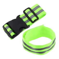 Unique Bargains High Visibility Reflective Belt Running Cycling Gear Green 3 Pcs -Outdoor Sports Series GUEST a2c9dd83 7f3d 4340 ac09 88360cb4de60