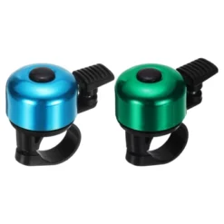 Unique Bargains Aluminum Loud Crisp Clear Sound Mini Bicycle Bells 2 Pcs -Outdoor Sports Series GUEST a2cef72e 8df6 4362 8580 8e5970cbee51