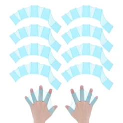 Unique Bargains Silicone Swimming Gloves Webbed Gloves Half-Finger Frog Type For Diving 4 Pairs -Outdoor Sports Series GUEST a411063b e170 477c 9626 b2267eb908be