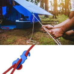 Unique Bargains Aluminum Alloy Rope Tensioners 10 Pcs -Outdoor Sports Series GUEST a4887075 1fdc 4cfe b565 97d5448f3c1b