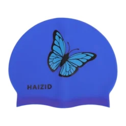 Unique Bargains Silicone Butterfly Pattern Swim Cap 1 Pc -Outdoor Sports Series GUEST a4d5afd6 1322 440e aaf5 4287fe187241