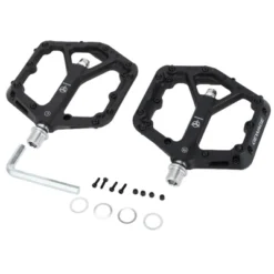 Unique Bargains Foot Peg Footrests Fit 9/16 Inch Axles Durable Rear Bicycle Pedal Nylon Metal Yellow 1 Pair -Outdoor Sports Series GUEST a4f583bd 5c22 4e56 a51f 9dc4783b6f2b