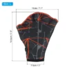 Unique Bargains Swimming Diving Training Resistance Webbed Aquatic Gloves 2 Pairs