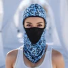 Unique Bargains Geometric Balaclava Face Mask 1 Pc