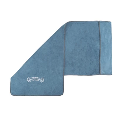 Unique Bargains Embroidery Sports Towel 1 Pc 5 Unique Bargains Embroidery Sports Towel 1 Pc - Image 5