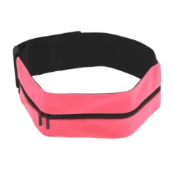 Unique Bargains Portable Double Pocket Running Waist Pack 1 Pc -Outdoor Sports Series GUEST a60919da 321c 4f27 970f b758b89062c0