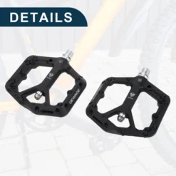 Unique Bargains Foot Peg Footrests Fit 9/16 Inch Axles Durable Rear Bicycle Pedal Nylon Metal Yellow 1 Pair -Outdoor Sports Series GUEST a65d6cff 1a34 466a 8c50 3480f40311f3