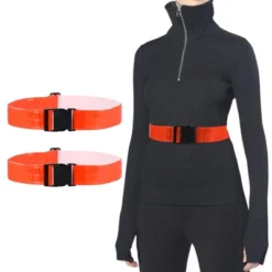 Unique Bargains Adjustable High Visibility Running Reflective Belt For Motorcycling Cycling 2 Pcs -Outdoor Sports Series GUEST a6f2379a d584 489a 861d 1c566204b5d9