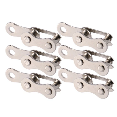 Unique Bargains Bike Single Speed Chain Master Link Connectors Silver Tone 6 Pairs 6 Unique Bargains Bike Single Speed Chain Master Link Connectors Silver Tone 6 Pairs - Image 6