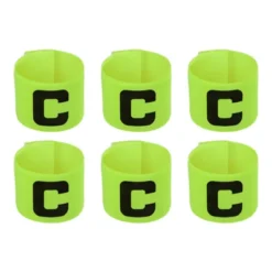 Unique Bargains Nylon Elastic Soccer Protective Captain Armband For Team Training 6 Pcs -Outdoor Sports Series GUEST a8470682 ac26 478c 8824 e7744fc0fa5a