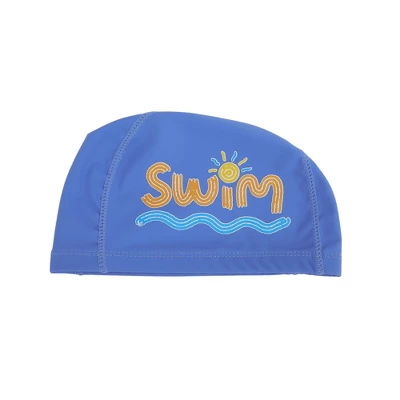 Unique Bargains Kid's Knitted PU Letter Printed Swim Cap 1 Pc 6 Unique Bargains Kid's Knitted PU Letter Printed Swim Cap 1 Pc - Image 6