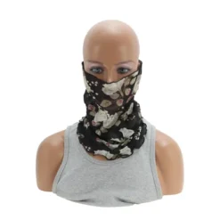 Unique Bargains Rose Earloop Neck Gaiter 1 Pc -Outdoor Sports Series GUEST a8fe1ea3 21d4 4c9a 8593 d4e02053d65c