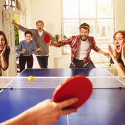 Unique Bargains Polyester Cotton Indoor Outdoor Table Tennis Net Replacement Accessories 2 Pcs -Outdoor Sports Series GUEST a93d6fd0 7637 4bdd 814d 6898240b9036