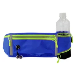 Unique Bargains Waist Pack Bag With Water Bottle Holder Blue 1 Pc -Outdoor Sports Series GUEST a9700ec7 b723 4820 b064 847da88e2c68
