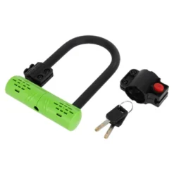 Unique Bargains Bicycle Lock Durable Anti-Theft Bicycle Padlock Cable Lock Green 1 Set -Outdoor Sports Series GUEST a973ea16 8b7a 4498 bf68 111e2e77508b