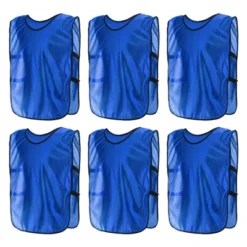 Unique Bargains Quick Drying Athletic Soccer Jersey Training Vests 6 Pcs -Outdoor Sports Series GUEST a9ef4801 0ccc 4fee 8c85 772a0639a781