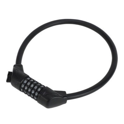 Unique Bargains Bicycle Padlock Cable Spiral Lock 5 Digit Resettable Bike Cable Lock Black 6 Unique Bargains Bicycle Padlock Cable Spiral Lock 5 Digit Resettable Bike Cable Lock Black - Image 6