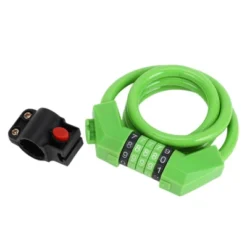 Unique Bargains Extended Bicycle Padlock Cable Lock Resettable 5 Digit Bike Lock Green 51.18" 1 Set -Outdoor Sports Series GUEST aba18940 a08c 4cfd b5dc ca9cc3ec4625