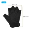 Unique Bargains Breathable Sun Protection Non-Slip Outdoor Fishing Gloves 1 Pair