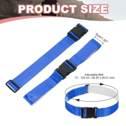 Unique Bargains Adjustable High Visibility Running Reflective Belt For Motorcycling Cycling