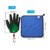 Unique Bargains Waterproof Puncture Resistant Non-Slip Fishing Gloves 1 Pair