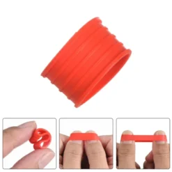 Unique Bargains Silicone Non-Slip Wear-Resistant Tennis Badminton Racket Handle Grip Rings 6 Pcs -Outdoor Sports Series GUEST b0db2131 b205 4702 9606 c4d4d3486e0a