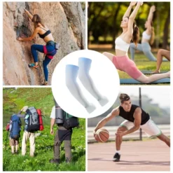 Unique Bargains Breathable Arm Cover 1 Pair -Outdoor Sports Series GUEST b0fdb3a1 3b1f 4f6f 95d5 01d652799de3