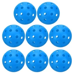 Unique Bargains 40 Holes Durable Precision Good Balance Application Pickleball Balls 8 Pcs -Outdoor Sports Series GUEST b104806f 2743 470c a655 4d86ffc68b2b