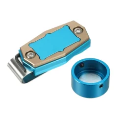 Unique Bargains Round Aluminum Alloy Billiard Magnetic Chalk Holder With Belt Clip -Outdoor Sports Series GUEST b20de70b f5e6 4847 9393 8780265bef93