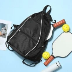 Unique Bargains Lightweight Durable Water Resistant Multi-Functional Tennis Pickleball Sling Bags -Outdoor Sports Series GUEST b2cfc16e 4869 4410 8f66 02645f98a2e5