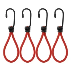 Unique Bargains Cord Hooks With End Protective Cap 4 Pcs -Outdoor Sports Series GUEST b346a469 9a60 4a65 9ecb 18ba991f3f6e