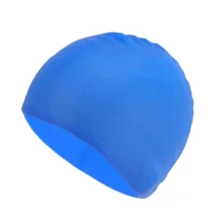 Unique Bargains Silicone Waterproof Solid Color Swim Cap 1 Pc -Outdoor Sports Series GUEST b3c6b418 bd49 4dab a88b 3bd8f6418aac
