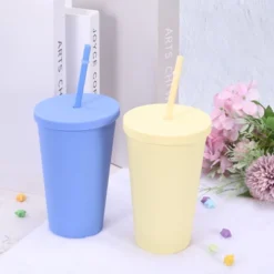 Unique Bargains Acrylic Double Wall Straw Tumbler With Lid -Outdoor Sports Series GUEST b4278532 a7ab 415d ab64 23d8d9e62eaf