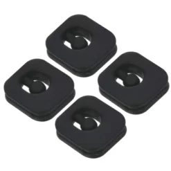 Unique Bargains Silicone Square-shaped Shock Absorber Durable Comfortable Tennis Vibration Dampener 4 Pcs -Outdoor Sports Series GUEST b5fe6c98 4d36 456d aa2a 1f4103f869cb