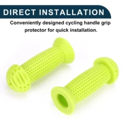 Unique Bargains Child Bike Handlebar Grips Covers 3.94" Green 1 Pair -Outdoor Sports Series GUEST b654124f c4ab 46e6 9bb1 7ecf20a287c6
