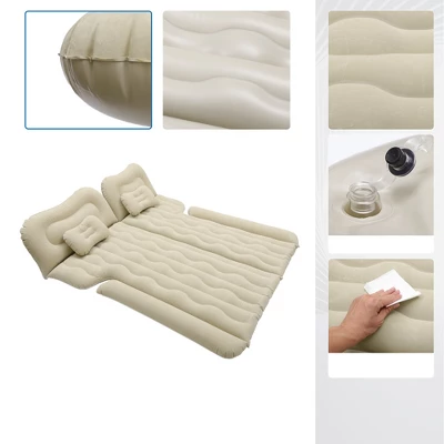 Unique Bargains Car Air Mattress Camping Bed With Air Pump 1 Set 4 Unique Bargains Car Air Mattress Camping Bed With Air Pump 1 Set - Image 4