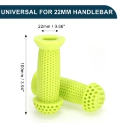 Unique Bargains Child Bike Handlebar Grips Covers 3.94" Green 1 Pair -Outdoor Sports Series GUEST b74ec3e3 583c 436c 9e62 affc1e80a200