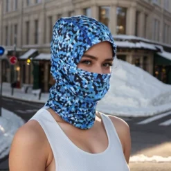 Unique Bargains Quick-drying Ice Silk Geometric Balaclava Face Mask 1 Pc 9 Unique Bargains Quick-drying Ice Silk Geometric Balaclava Face Mask 1 Pc -Outdoor Sports Series GUEST b78e02e0 843b 425d b91d 38446dc1759a