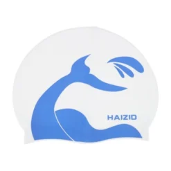 Unique Bargains Silicone Whale Tail Pattern Waterproof Swim Cap 1 Pc -Outdoor Sports Series GUEST b78f1bee 3608 4d16 81bb 61a30c3bb8f6