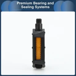 Unique Bargains Bicycle Pedals 9/16" Spindle Plastic For Road Mountain BMX MTB Bike Black -Outdoor Sports Series GUEST b8059afc 86e9 4d73 9d07 26731c1f2a5c