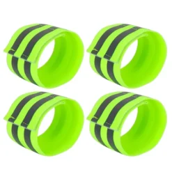 Unique Bargains Reflective Bands For Wrist Reflective Wristbands High Visibility Night Safety Cycling Reflector Tape Straps Bracelet 4 Pcs -Outdoor Sports Series GUEST b8a3f6b9 2d64 4c66 b6d1 07e897c04198