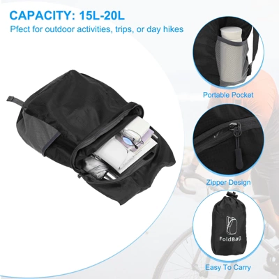 Unique Bargains Camping Cycling Waterproof Lightweight Durable Backpack 2 Unique Bargains Camping Cycling Waterproof Lightweight Durable Backpack - Image 2