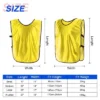 Unique Bargains Quick Drying Athletic Soccer Jersey Training Vests 6 Pcs